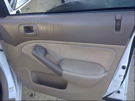 2001 HONDA CIVIC, WHITE, EX, 1.7L, VTEC, AT.  A25055